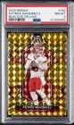 2024 PANINI MOSAIC REACTIVE YELLOW #106 PATRICK MAHOMES II PSA 8