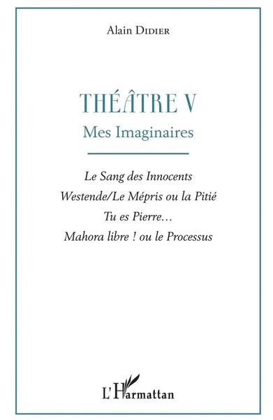 Alain Didier | ThéâTre V | Taschenbuch | FranzöSisch (2022) | 260 S.-image