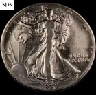 1933-S Walking Liberty Half Dollar - Extra Fine / Almost Uncirculated