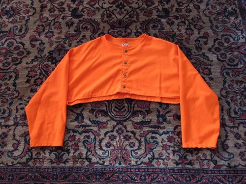 CC Filson Style 05 Orange Cotton Hunter Half Vest with Arms  - USA - Size 46 video thumbnail