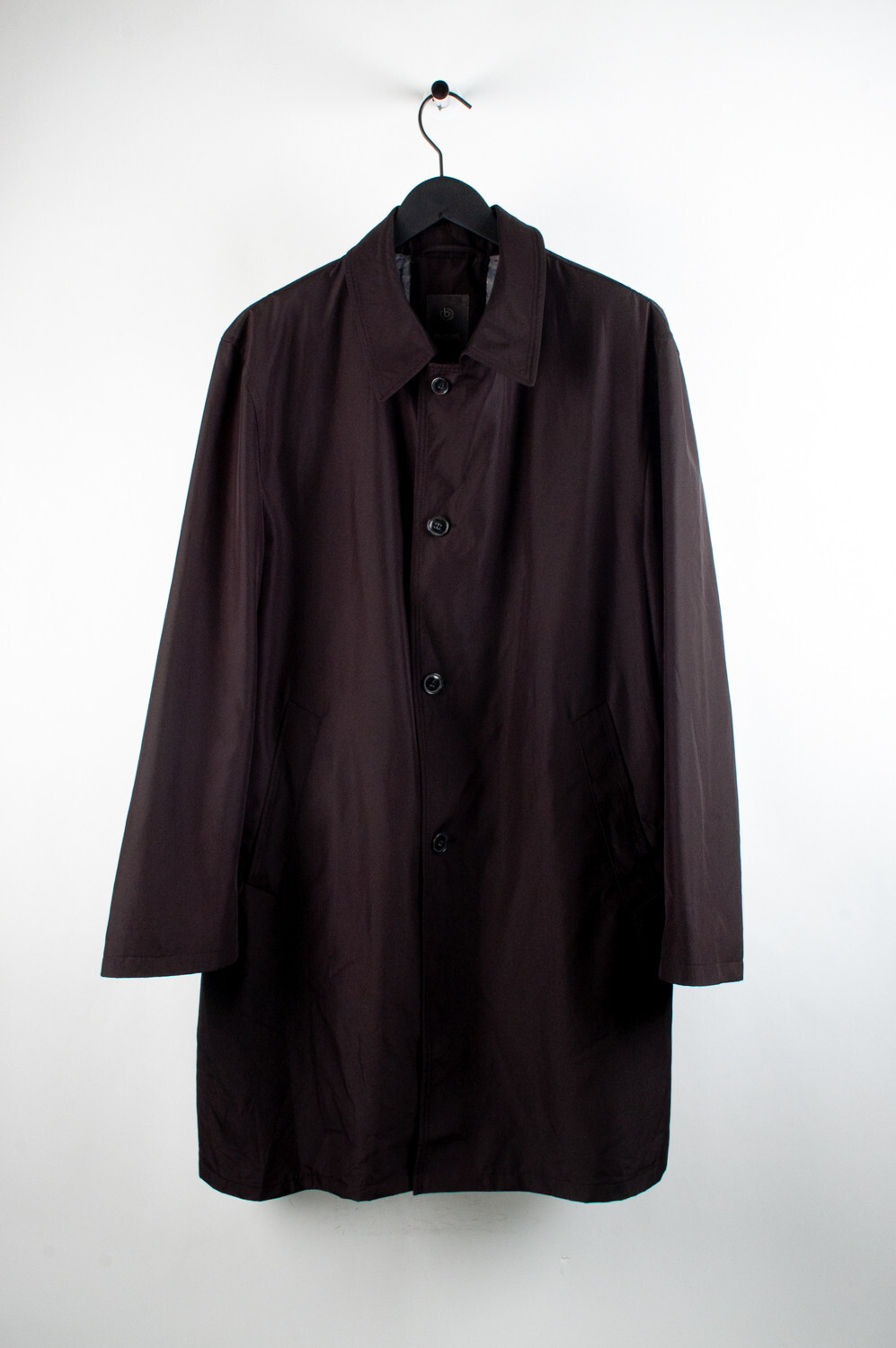 ALTRA Cappotto uomo nero originale Bugatti taglia 27 EU54 UK44 (L)