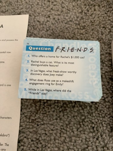 Friends Trivia Game - Picture 2 of 6