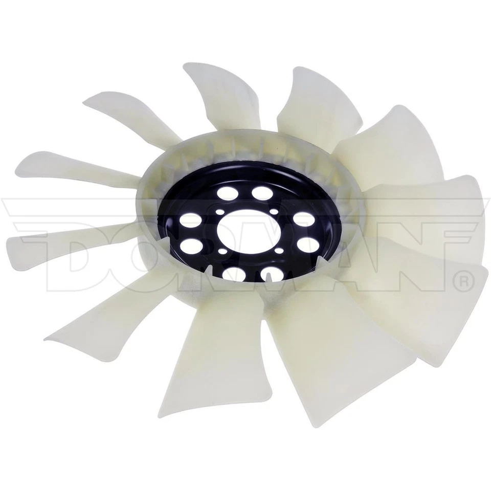 Ventilador de refrigeração radiador motor Dorman 11 lâminas para Ford Lincoln caminhão SUV picape - Imagem 3 de 4