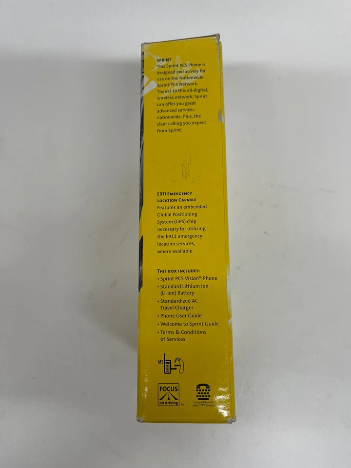 Sanyo SCP-2400 Very Rare - For Collectors Sprint PCs Vision Box Manual - Image 2 of 4