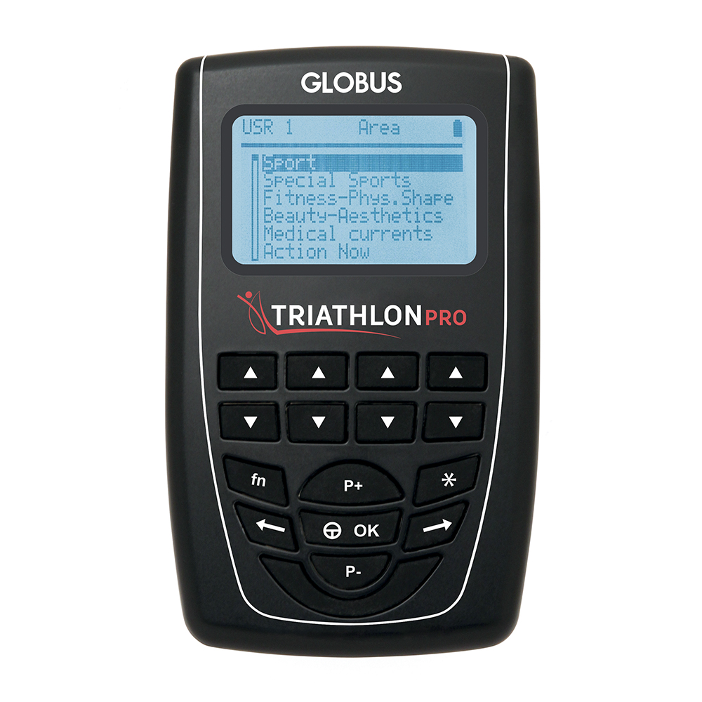 Elettrostimolatore Triathlon Pro Massaggiatore Muscolare 4 Canali 424 Programmi