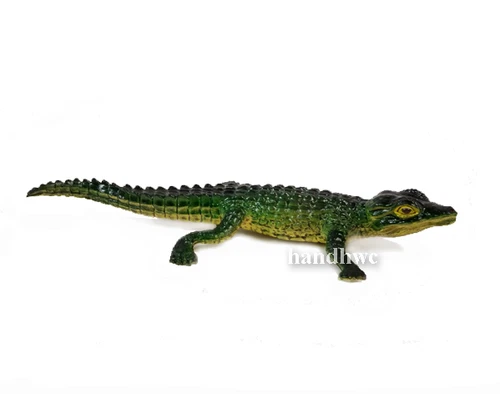 AAA 96522 Green Baby Crocodile Reptile Model Toy Replica - NIP