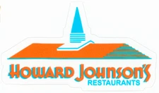 Howard Johnson's Logo Sticker  - Style 4 (Reproduction)