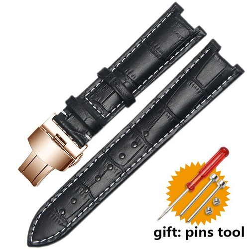 Genuine Leather Watch Strap Band Replacement for GC Watches 22x13mm or 20x11mm - Picture 14 of 21