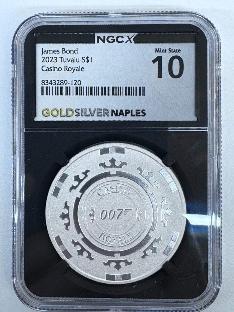 2023 Tuvalu S$1 James Bond Casino Mint State 10 NGCX LOC A2 | eBay UK