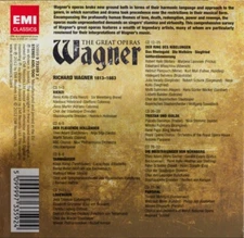 WAGNER The Great Operas 36 CDs box Hollander Tannhauser Lohengrin Parsifal Ring