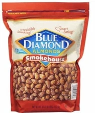 Blue Diamond Smokehouse Almonds 40 Oz Resealable Zipper Bag