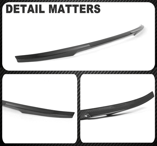 Für BMW F32 Coupe 420i 430i 440i Carbon Heckspoiler Hecklippe Flügel Spoiler Lip - Picture 12 of 12