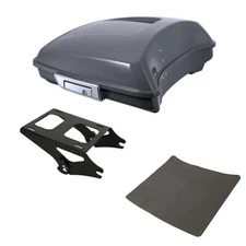 Razor Trunk Mount Rack Fit For Harley Touring Touring 14-2025 Gunship Gray