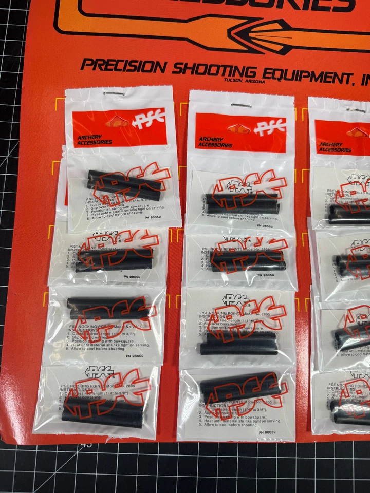 VINTAGE PSE Precision Shooting Equipment bow string nocking points HUNTING NEW - Image 2 of 4