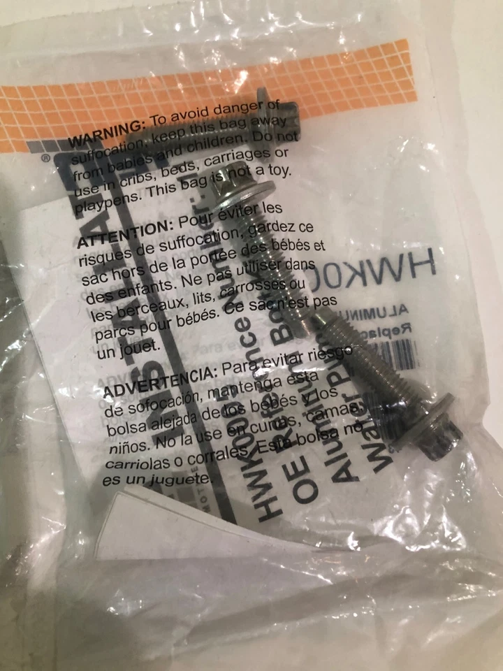 Kit de pernos/pernos para bomba de agua Rein HWK0005 se adapta a 328i 525i 53330i X3 X5 Z4 Foto 4 de 4