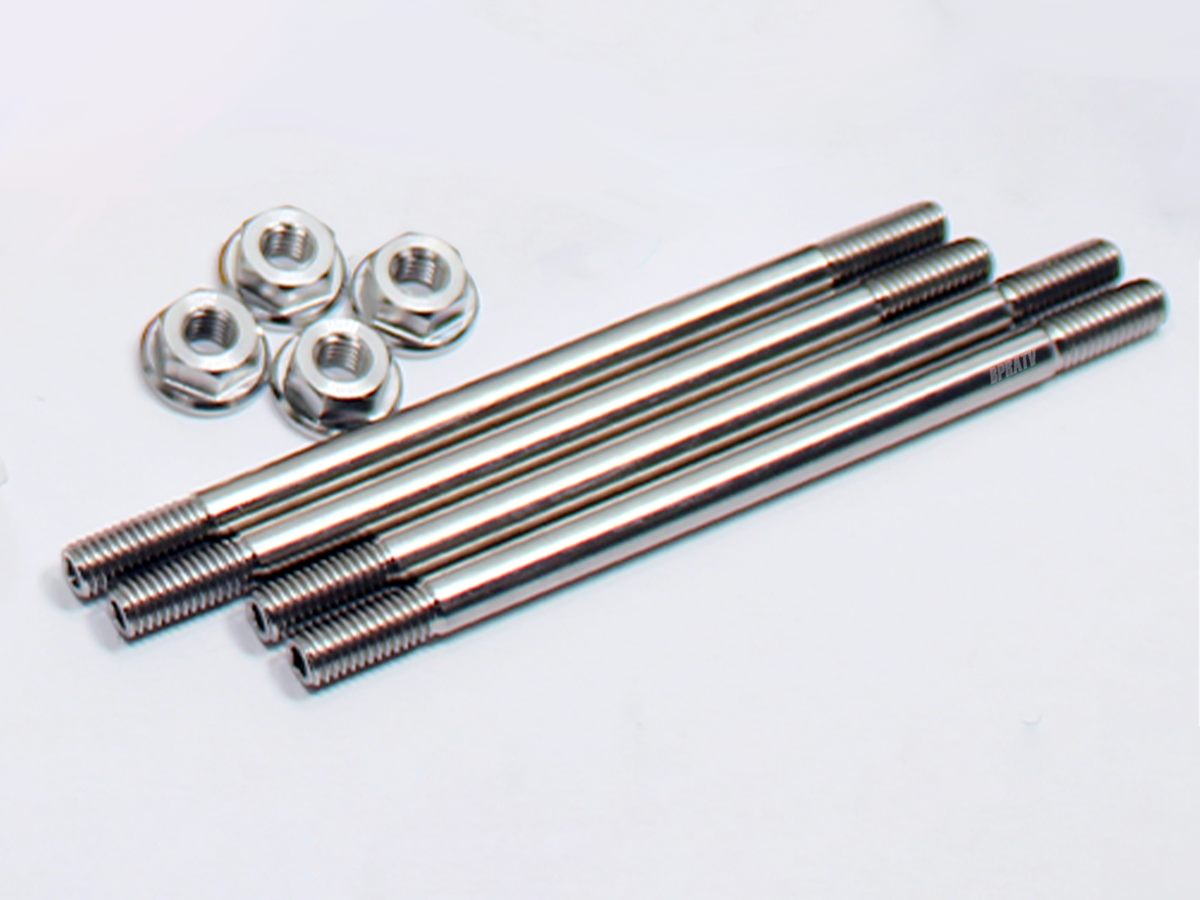 BPRATV Suzuki LT80 LT 80 Stud Bolts Nut TITANIUM Cylinder