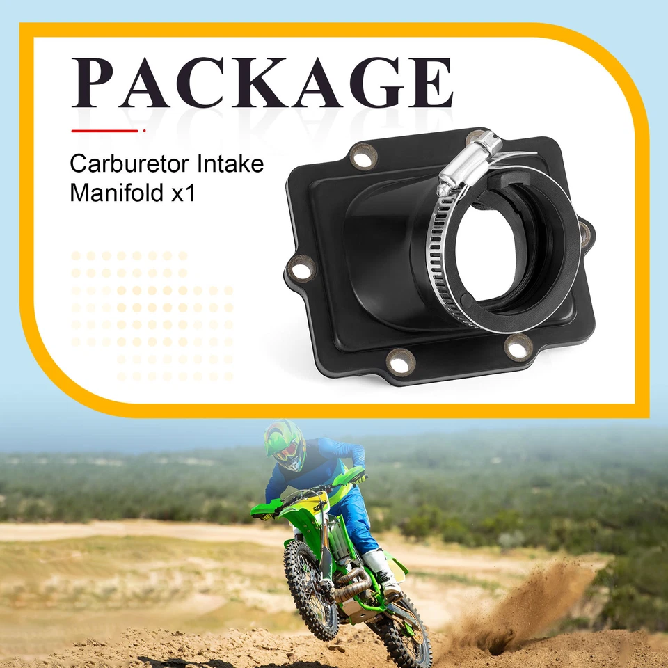 Soporte de carburador 16065-1180 para Kawasaki KX500 1989-2004 nuevo Foto 2 de 4