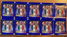 Lot of (10) 2014-15 Panini Foot France sealed pack (5) sticker Total 50 stickers