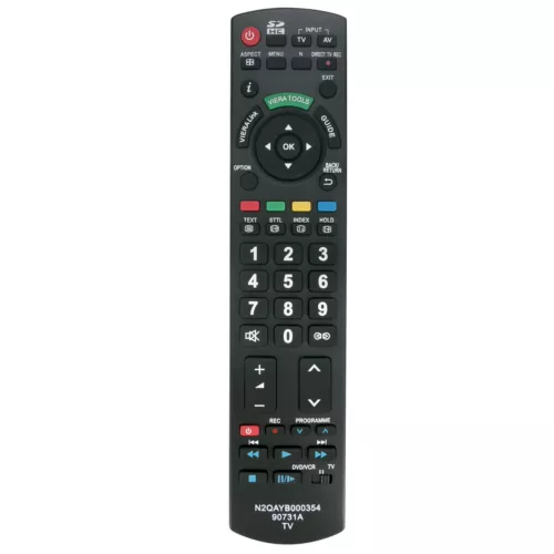 Neue Fernbedienung N2QAYB000354 fur Panasonic TV TX19LED8F TX-L32GW10 TX-L37G10 - Bild 1 von 1