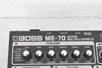 Boss ME-70 Multiple Effects Guitar Effect Pedal | eBay