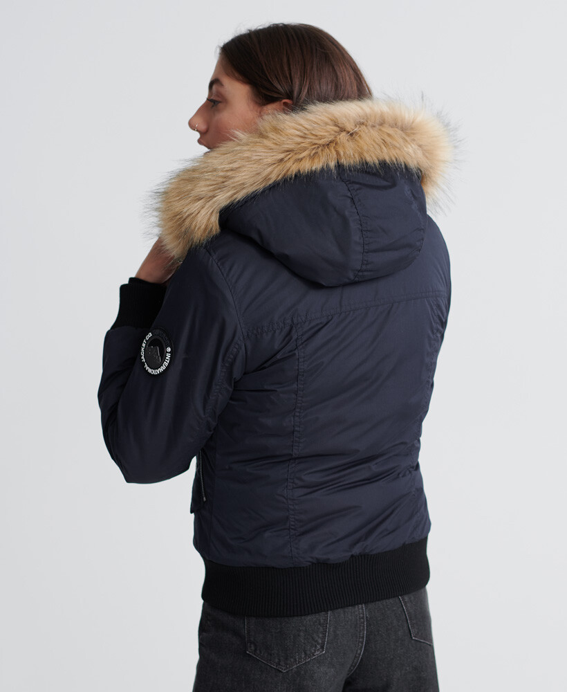 Eclipse Navy Superdry Herren Winterjacke Blau Eclipse Navy