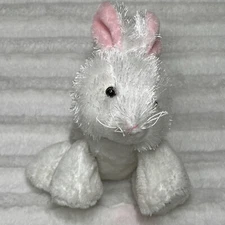 Ganz Webkinz Lil' Kinz Rabbit White Eyelash NO CODE