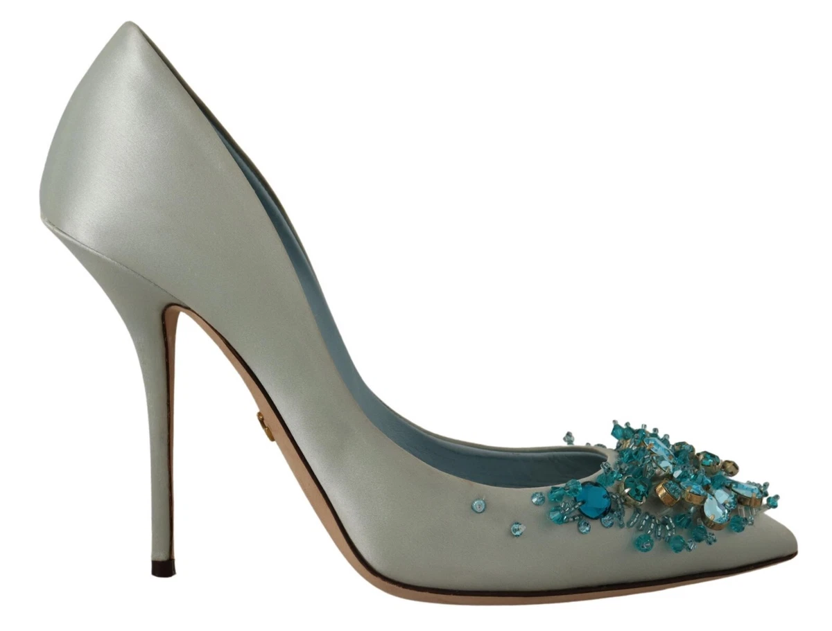 Aqua Blue High Heels