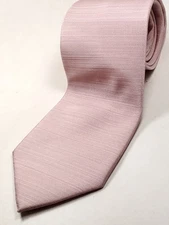 HI-TIE Handmade 100% Silk Tie Men's Pink Necktie NEW