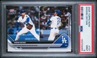 2025 Topps Now #721 Shohei Ohtani 1st Player With 50 HR & 50 Strikeouts PSA 9