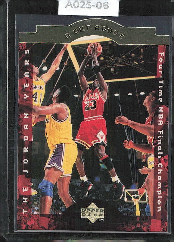 1996-97 Collector's Choice #CA8 Michael Jordan A Cut Above: The Jordan Years E1