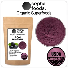 100% Freeze Dried Acai Powder – Organic, Non-GMO, Gluten Free