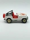 VINTAGE HOT WHEELS REAL RIDERS WHITE JEEP CJ-7 WITH WHITE HUBS 1982