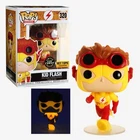 Funko Pop Kid Flash #320 Glow Chase DC Heroes Limited Edition GITD