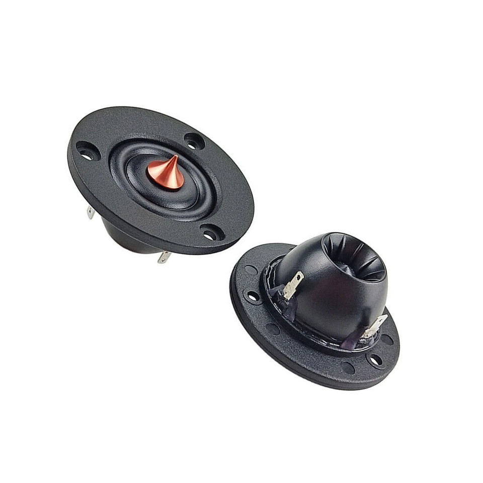 2x 2 pollici 30 W tweeter a cupola unità altoparlante diaframma seta neodimio acuti 4/6 ohm - Immagine 3 di 4