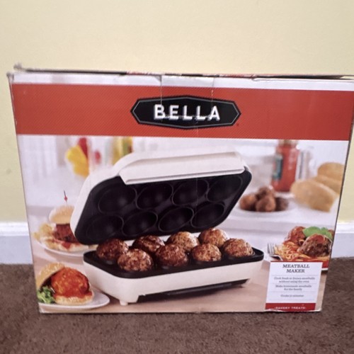 Bella Meatball Maker Electric Non-Stick Plates Power Indicator - 第 1/4 張圖片