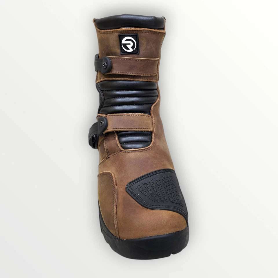 Кожаные мотоциклетные ботинки RADZ Collection Adventure для езды на мотоцикле - Изображение 4 из 4