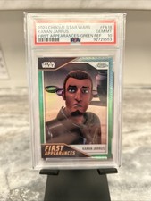2023 Topps Star Wars Chrome Kanan Jarrus First Appearances Green /99 PSA 10 Gem