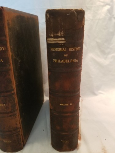 Memorial History City of Philadelphia from First Settlement to 1895 Vol I & II - Picture 3 of 21