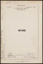 [ The Goodyear Tire & Rubber Co. for Wing brand Solid Rubber Tires]