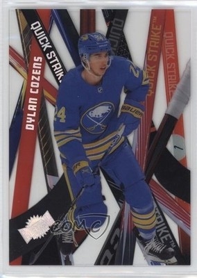 2023-24 Skybox Metal Universe Quick Strike Dylan Cozens #QS-6 2d8