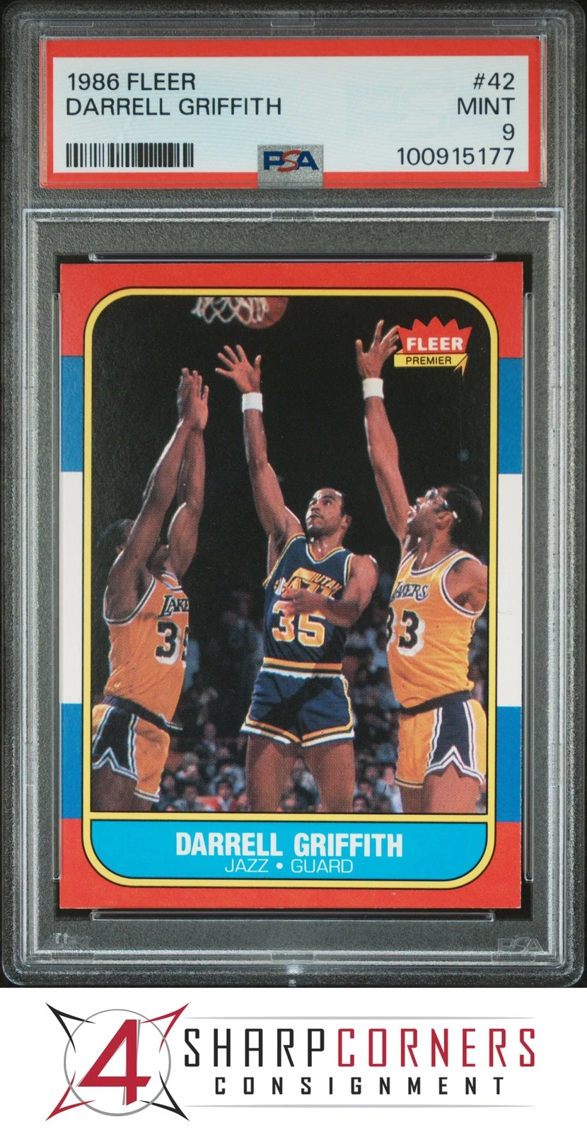 Darrell Griffith trading card