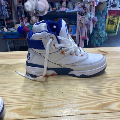 Patrick Ewing Athletics 33 Hi White Blue Orange OG Vintage