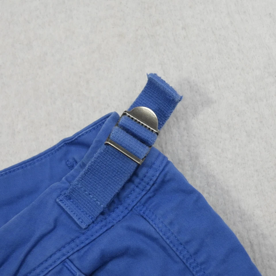 Pantalones Cortos de Golf Chinos Psycho Bunny Azul Multi Logo Calce Clásico Planos Hombres Talla 32 x 9" Foto 4 de 4