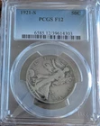 1921-S Walking Liberty Half Dollar - PCGS F 12