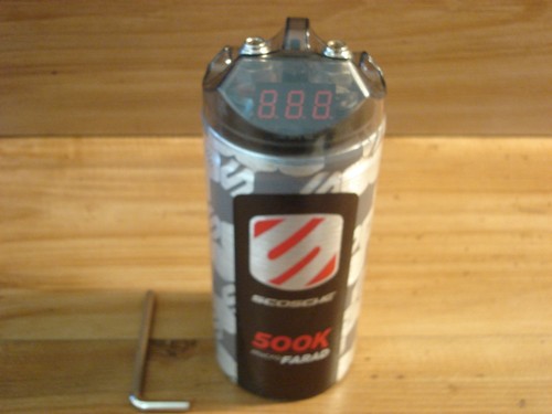 Scosch 500K Micro Farad Capacitors 12V W/ LED Display