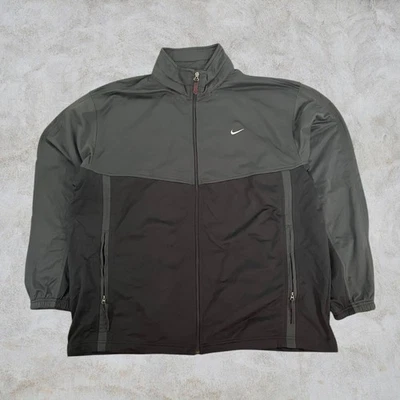 Nike Track Jacket XL Herren Trainingsjacke Sportjacke Sport Schwarz Grau - Bild 1 von 4