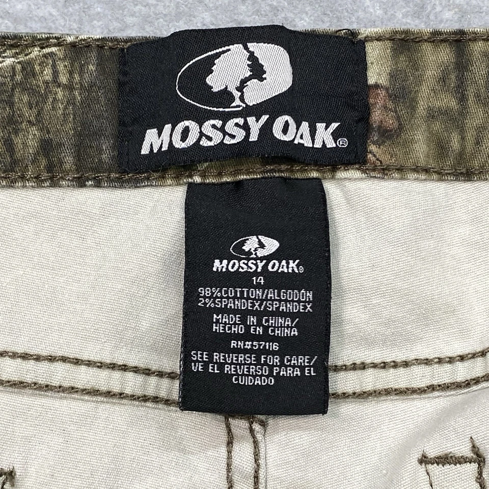 Mossy Oak Break Up Infinity Size 14 Camo Hunting Outdoors Distressed - Image 2 of 4