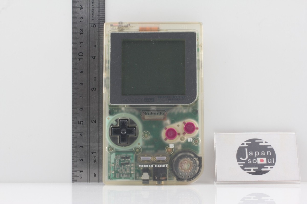 Nintendo Game Boy Pocket Clear Color Famitsu Limited Edition