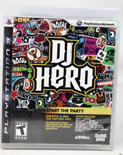 DJ Hero (Sony PlayStation 3, PS3, 2009) - New Sealed - See desc