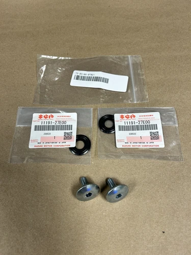 2007-2023 Suzuki Rmz450 Cylinder Head Valve Cover Bolts Gasket Seal 07-09 Rmz250 - product listing photo